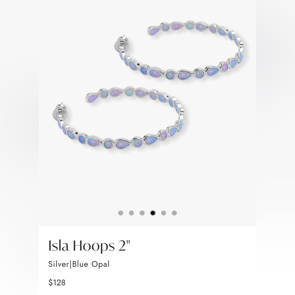 Melinda Maria Opal Island Hoops